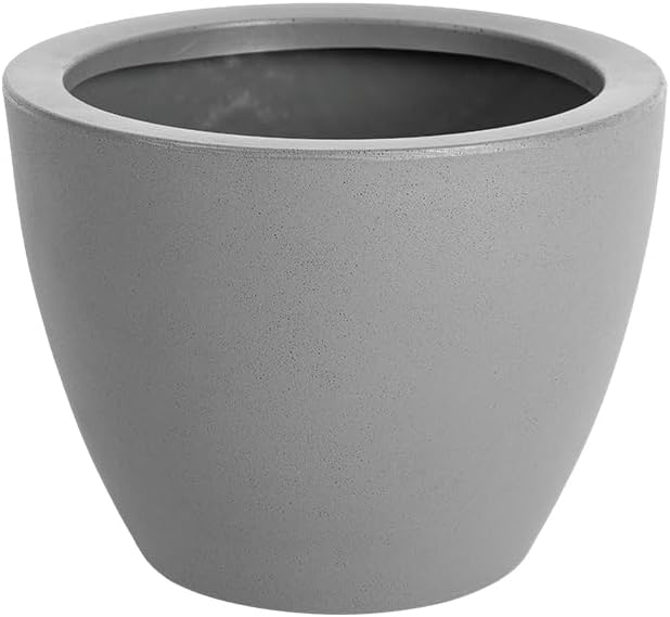 VASO POLIETILENO CONE BAIXO REDONDO P/PLANTAS E JARDINS DECORATIVO (CINZA) 1 VASO POLIETILENO CONE BAIXO REDONDO PPLANTAS E JARDINS DECORATIVO CINZA