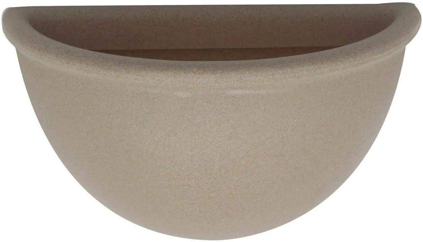Vasart Parede Vaso de Flores, Granito Areia, 34x20cm, 1 Unidad 1 Vasart Parede Vaso de Flores Granito Areia 34x20cm 1 Unidad