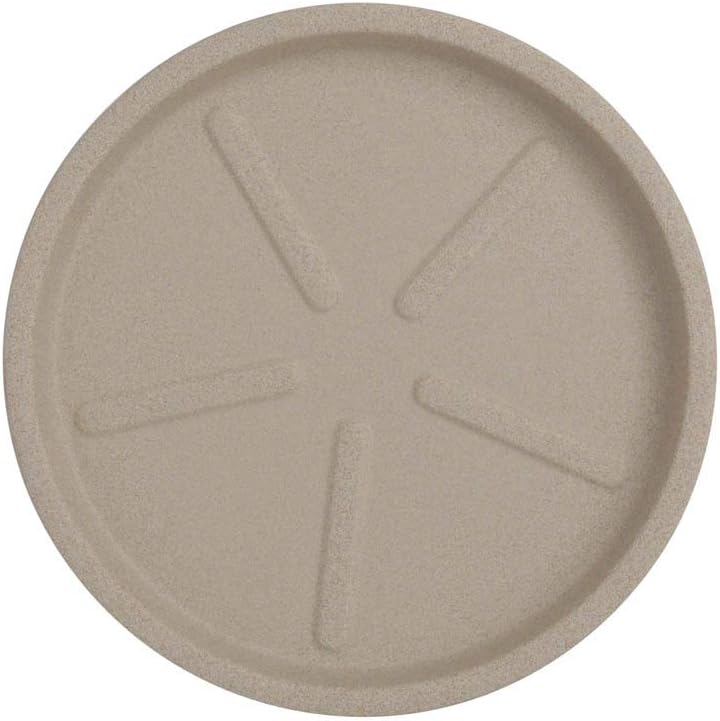 Vasart Redondo Prato Granito Areia 32x3cm 1 Unidad