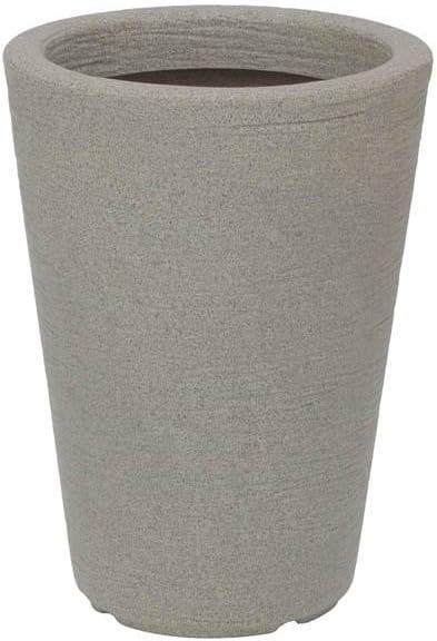 Vasart Terra Vaso de Flores Cone, Granito Pedra, 30x40cm 1 Vasart Terra Vaso de Flores Cone Granito Pedra