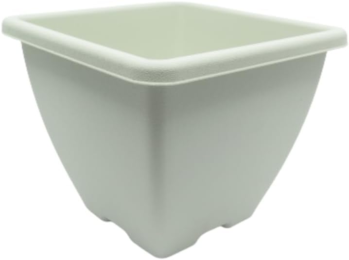 Vaso Decoração Lily Orquidea/Cachepô quadrado - Vaso de Planta Moderno - COR: OFF WHITE 1 Vaso Decoracao Lily OrquideaCachepo quadrado Vaso de Planta Moderno