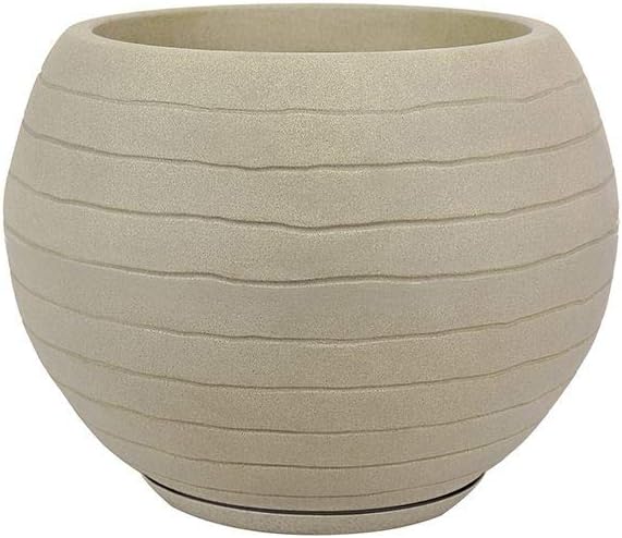 Vaso Relevo Esfera 30/40 x 32 cm - VASART 1 Vaso Relevo Esfera 3040 x 32 cm VASART