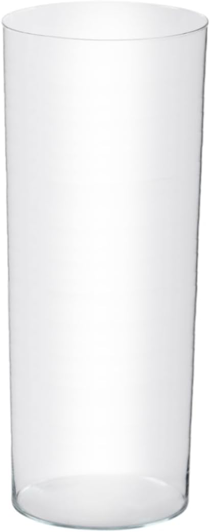 Vaso Tubo Vidro Ø14x40cm Grande Alto Fino Terrário Arranjo Flores Planta E Decoração 1 Vaso Tubo Vidro O14x40cm Grande Alto Fino Terrario Arranjo Flores