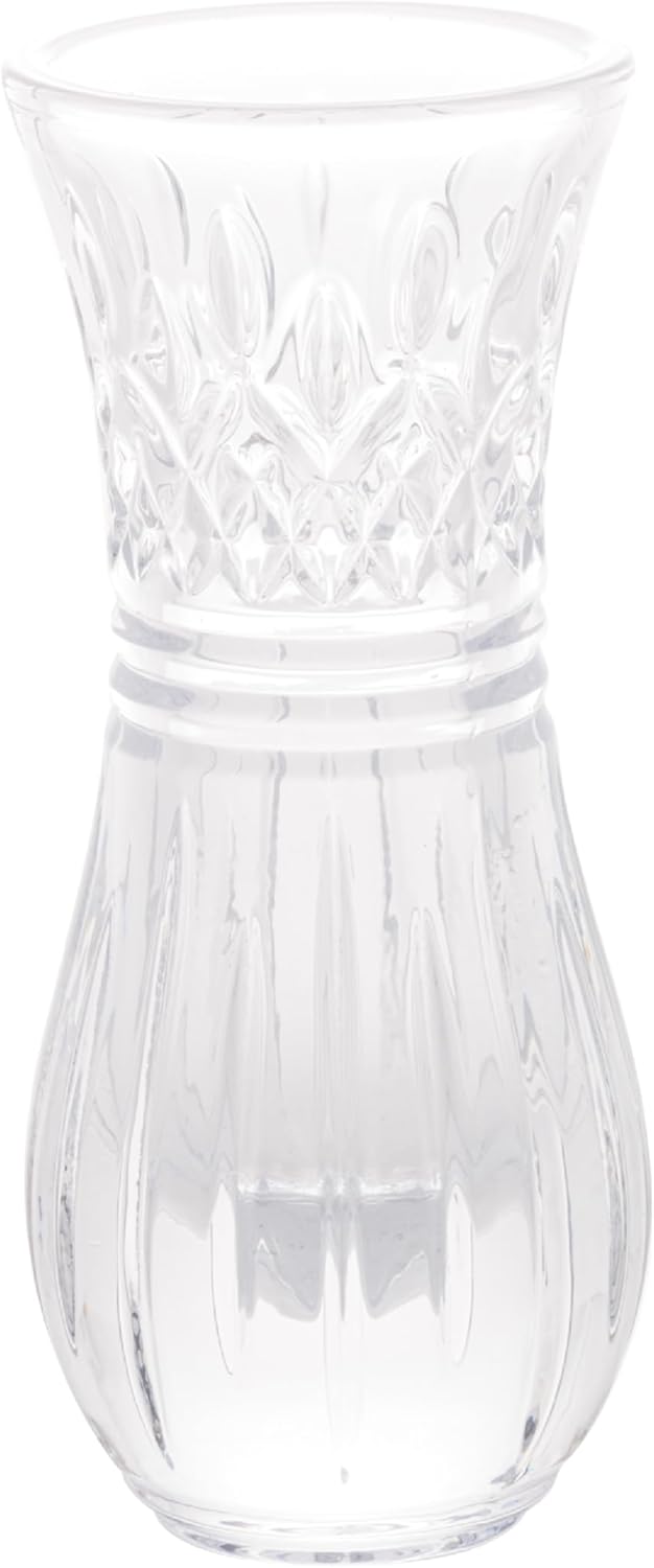 WOLFF - Vaso de Cristal 15cm x 7cm - Transparente - Linha Lys 1 WOLFF Vaso de Cristal 15cm x 7cm Transparente