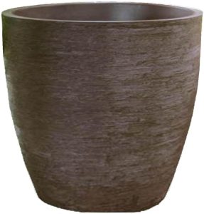 Vaso Planta 40x40 Oval Moderno Polietileno