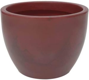 Vasart Verona Vaso de Flores, Antique Vermelho, 40x30cm 1 Vasart Verona Vaso de Flores, Antique Vermelho, 40x30cm