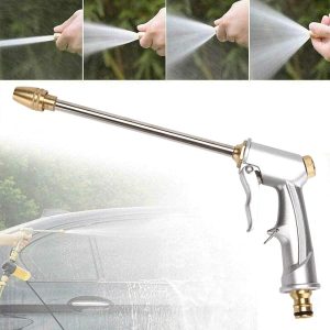 Esguicho De Alta Pressão De Água De Pulverização | Irrigação | Engate Com Bico Potente Para Mangueira | Jato de Alta Pressão.