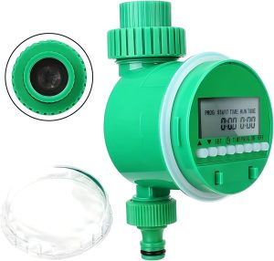 Temporizador de Irrigação Automático Programável Digital à Prova d'Água para Jardim, Horta e Gramado – Controle de Rega Inteligente com Filtro e Instalação Fácil – Economia de Água e Praticidade