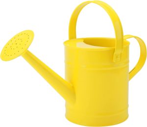 Finderomend Regador Infantil, Regador de Metal 1,5L/51Oz, Regador para Plantas Ao Ar Livre, Arte Em Ferro para Crianças, Balde de Rega, Escritório Doméstico, Pequeno Equipamento de Rega Interno Portát