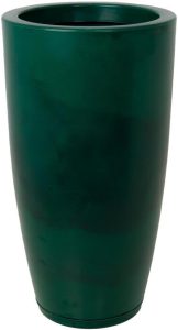 vaso para plantas de polietileno (verde marmorizado)