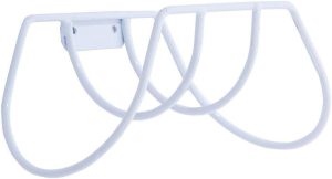 IND. MET. M.A. LTDA Suporte para Mangueira 6mm Branco Cód. 4278