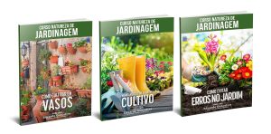 Curso Natureza de Jardinagem (Completo - 3 livros)