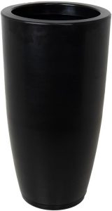 vaso para plantas de polietileno (preto)