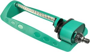 Bothyi Equipamento de rega do jardim aspersores de água girando com 15 orifícios Ferramenta de irrigação aspersores oscilantes para o quintal de flores