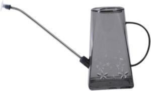 Bothyi a rega longa de bico lata para plantas externas para ambientes externos equipamentos de jardim doméstico confortável manuseio 1.4l panela de rega, Cinza