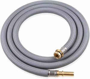 Mangueira de torneira de cozinha para peças de reposição Hansgrohe 95507000, mangueira de puxar e descer para torneira de cozinha acessório de mangueira 95506000 para pulverizador de torneira, 150 cm