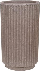 Vaso SP27 Cilindro 20 x 35 cm Antique Castanho