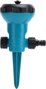 Aspersores de água aspersores de aspersão para aspersão para aspersão de aspersores de jardim com 9 modos Ferramenta de rega rotativa ajustável para o jardim de irrigação de