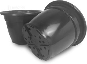 Vaso Pote 25 Plastico 5 Litros Plantar Flores Rosas 20 Und
