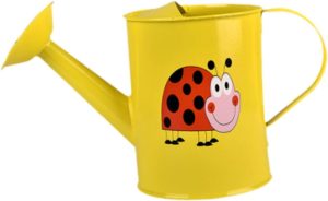 Ｂｅｓｇａ Regar a lata de brinquedo para crianças para meninos presentes de aniversário com chuveiro ferramenta de jardinagem resistente, a Rega Só Pode