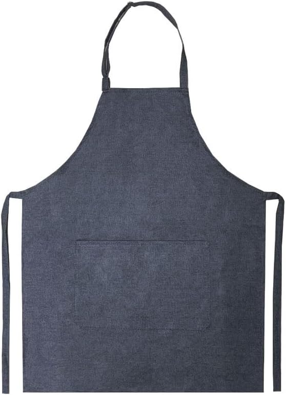 Avental Jeans com Bolso Cozinha Bar Jardinagem