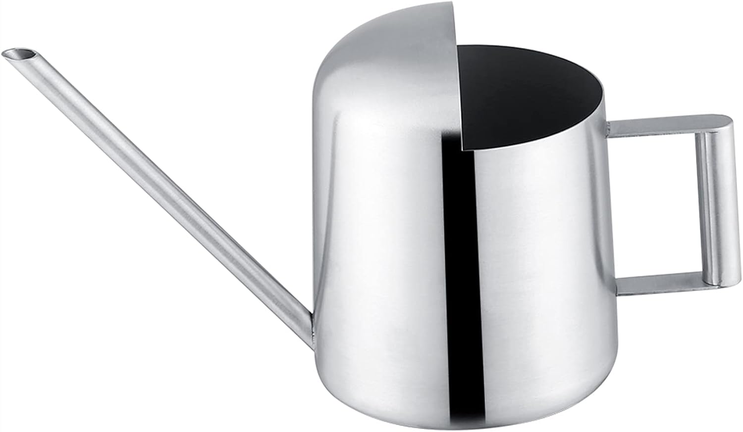 Equipamento de Rega, Regador de Aço, 300/500mL, Planta de Jardim, Flor, Boca Longa, Aspersão, Plantação, Jardim, Regador, Aço Inoxidável (300ml) 1 Equipamento de Rega Regador de Aco 300500mL Planta de Jardim