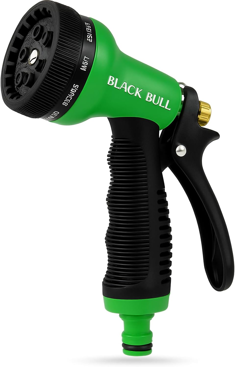 Esguicho para Mangueira 7 Funções Black Bull | Engate Rápido, Cabo Emborrachado, Alta Pressão para Jardim e Quintal 1 Esguicho para Mangueira 7 Funcoes Black Bull Engate Rapido