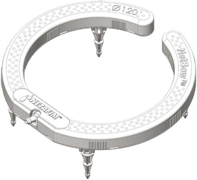 Irrigação Para Vasos Netbow 12cm 4 Saidas - Netafim 1 Irrigacao Para Vasos Netbow 12cm 4 Saidas Netafim