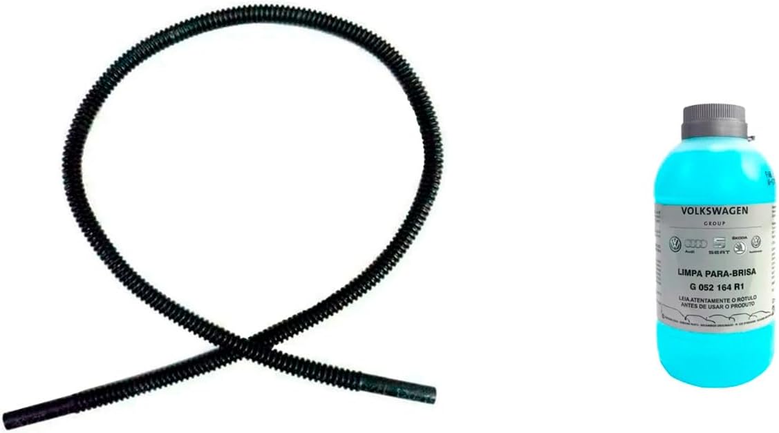 Mangueira Esguicho D'agua Gol Fox Original Vw + Aditivo - 55cm - Borracha - Mangueira de Esguicho de Água para Veículos Volkswagen 1 Mangueira Esguicho Dagua Gol Fox Original Vw Aditivo