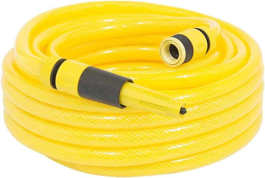 Mangueira de Jardim 10m + 02 Engates rápidos com Acqua Stop + 01 Esguicho + 01 Conector 1 Mangueira de Jardim 10m 02 Engates rapidos com Acqua