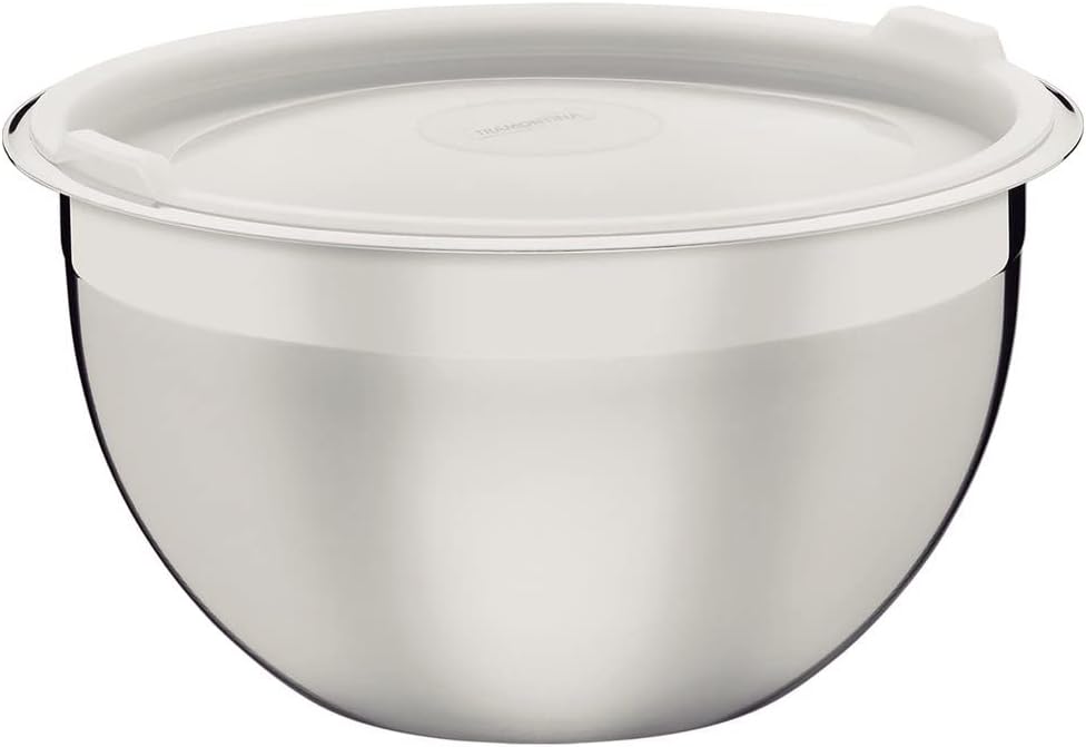 Recipiente Tramontina Cucina em Aço Inox com Tampa Plástica Preparar e Servir 20 cm 3 L 1 Recipiente Tramontina Cucina em Aco Inox com Tampa Plastica Preparar