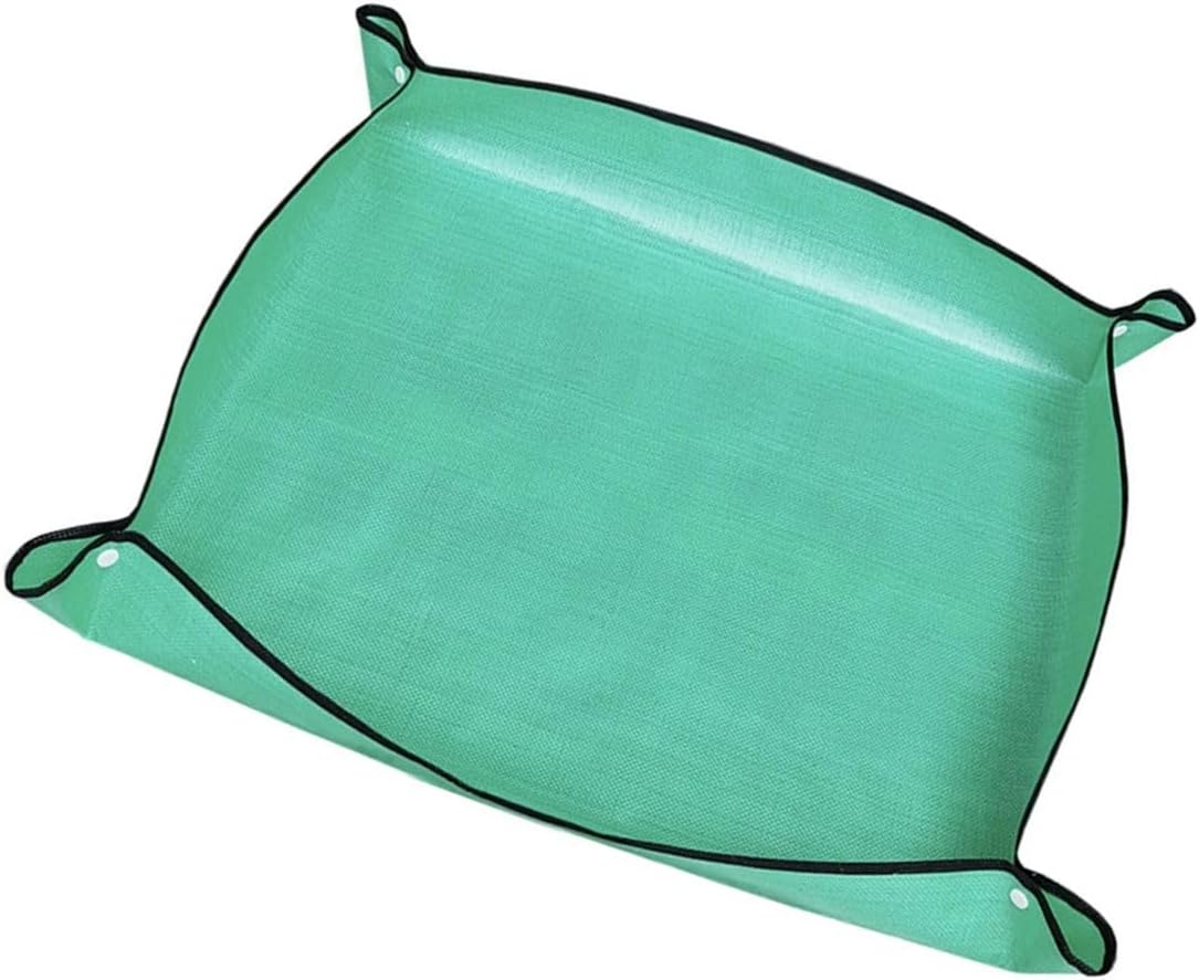 Tapete Esteira de Jardinagem para Transplante de Plantas Impermeável e Dobrável 50x50cm 1 Tapete Esteira de Jardinagem para Transplante de Plantas Impermeavel e