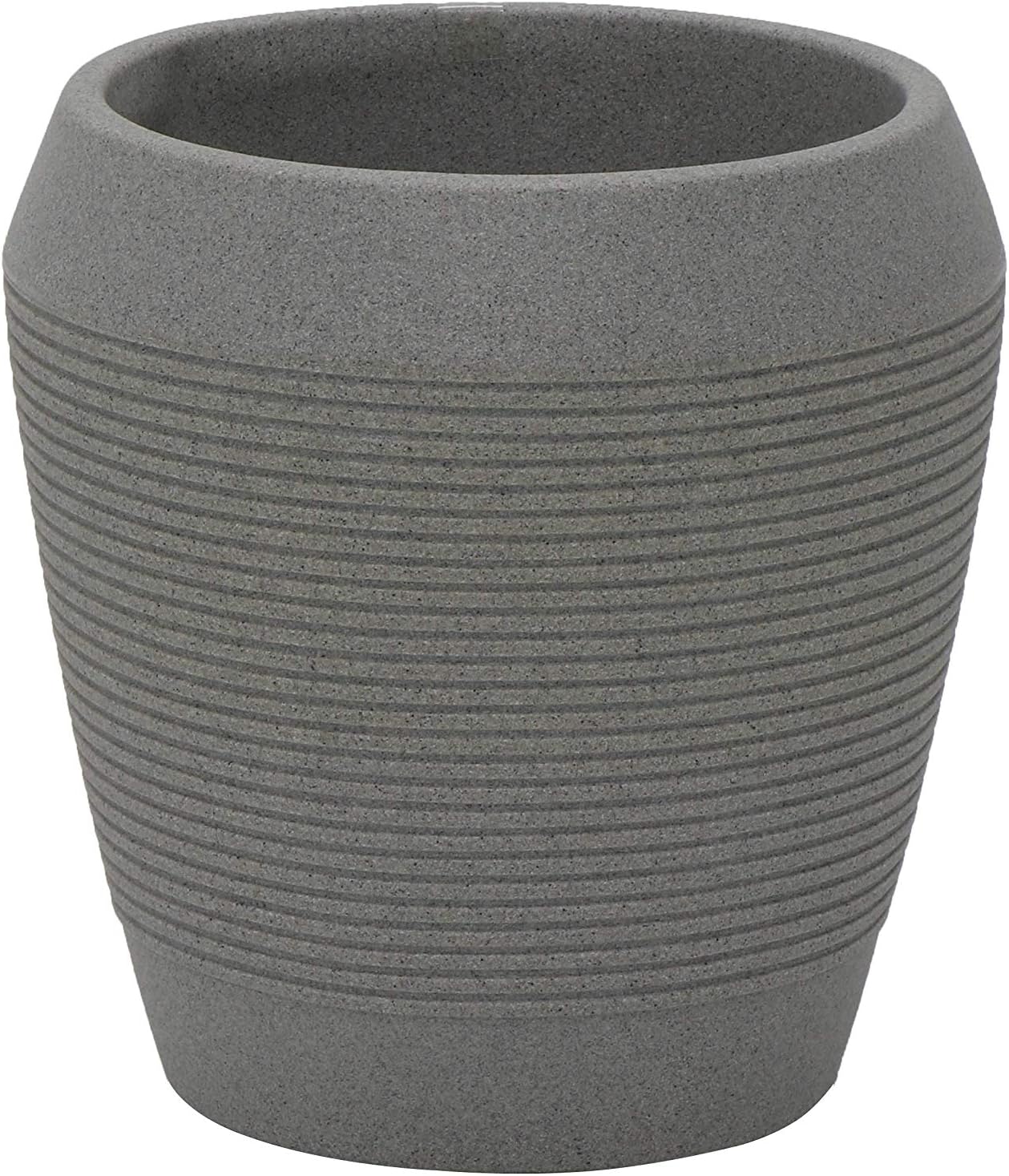 Vaso Tramontina Egípcio em Polietileno Cimento 39 cm 1 Vaso Tramontina Egipcio em Polietileno Cimento 39 cm