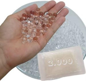 Bolinhas De Gel Cresce Na Água Decoração Vaso Plantas 2.000 (Transparente) 1 Bolinhas De Gel Cresce Na Água Decoração Vaso Plantas 2.000 (Transparente)