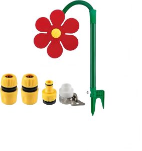 Aspersor engraçado de margaridas loucas, pulverizador giratório de 360° para irrigação de jardim e irrigação, irrigador de girassol para irrigação de jardim, irrigação de jardim, crianças brincando 1 Aspersor engraçado de margaridas loucas, pulverizador giratório de 360° para irrigação de jardim e irrigação, irrigador de girassol para irrigação de jardim, irrigação de jardim, crianças brincando