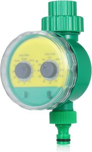 Xtahdge Controlador de Irrigação Temporizada ao ar livre Controlador Automático de Aspersão Válvula Programável Mangueira Temporizador Torneira Temporizador de Rega para Casa Jardim