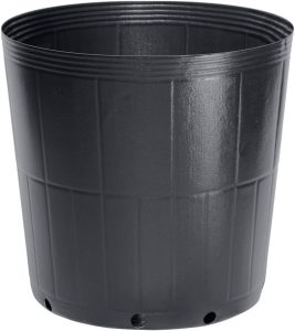 5 Vaso Plástico para Mudas, 18 Litros, Preto, Flexivel 1 5 Vaso Plástico para Mudas, 18 Litros, Preto, Flexivel