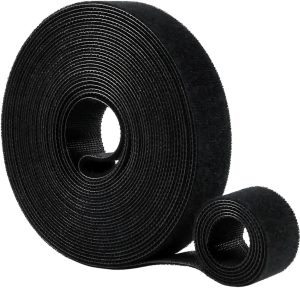 Abraçadeira Organizador de Cabos TRELEW® – Fita Dupla Face 3m x 16mm, Reutilizável, Alta Fixação para Escritório, Casa, Mesas, Fios e Plantas 1 Abraçadeira Organizador de Cabos TRELEW® – Fita Dupla Face 3m x 16mm, Reutilizável, Alta Fixação para Escritório, Casa, Mesas, Fios e Plantas