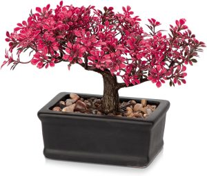 Bonsai artificial zimbro plantas falsas decoração interior plantas falsas com vasos de cerâmica para casa, mesa, escritório, banheiro, prateleira, quarto, sala de estar, decoração de casa de fazenda, 1 Bonsai artificial zimbro plantas falsas decoração interior plantas falsas com vasos de cerâmica para casa, mesa, escritório, banheiro, prateleira, quarto, sala de estar, decoração de casa de fazenda,