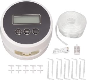 Regador MUNEFE para vasos de plantas, sistemass de rega automáticos, dispositivo de rega automático, regador automático para jardim de quintal de vasos de plantas (10m 10 Töpfe) 1 Regador MUNEFE para vasos de plantas, sistemass de rega automáticos, dispositivo de rega automático, regador automático para jardim de quintal de vasos de plantas (10m 10 Töpfe)