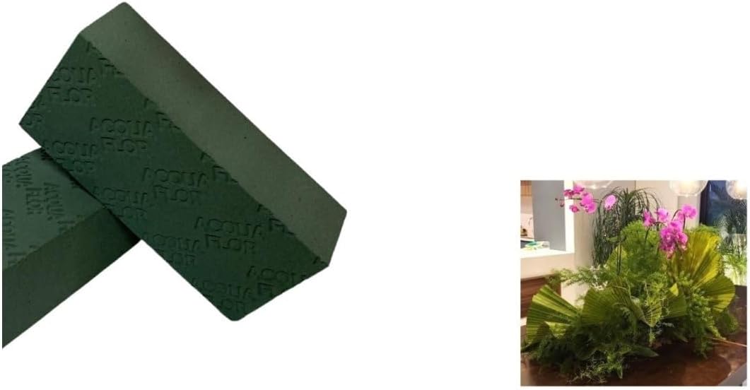 2 Blocos De Espuma Floral Arranjos Enfeites Flores Decoracao