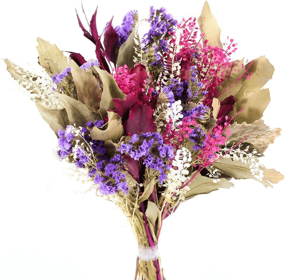 Buque P Mix Lilas Flores Secas