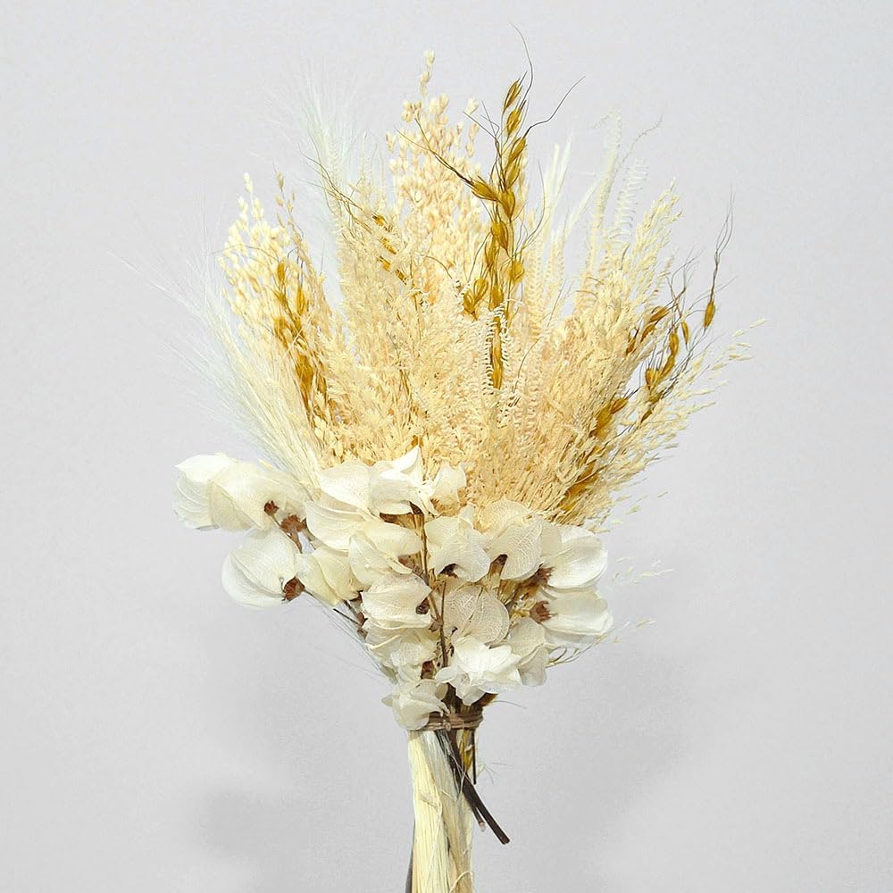 Buque de Flores Desidratadas Decoracao Capim Branco