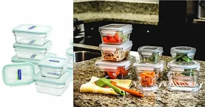 Descubra o conjunto Glasslock que está revolucionando o armazenamento de alimentos