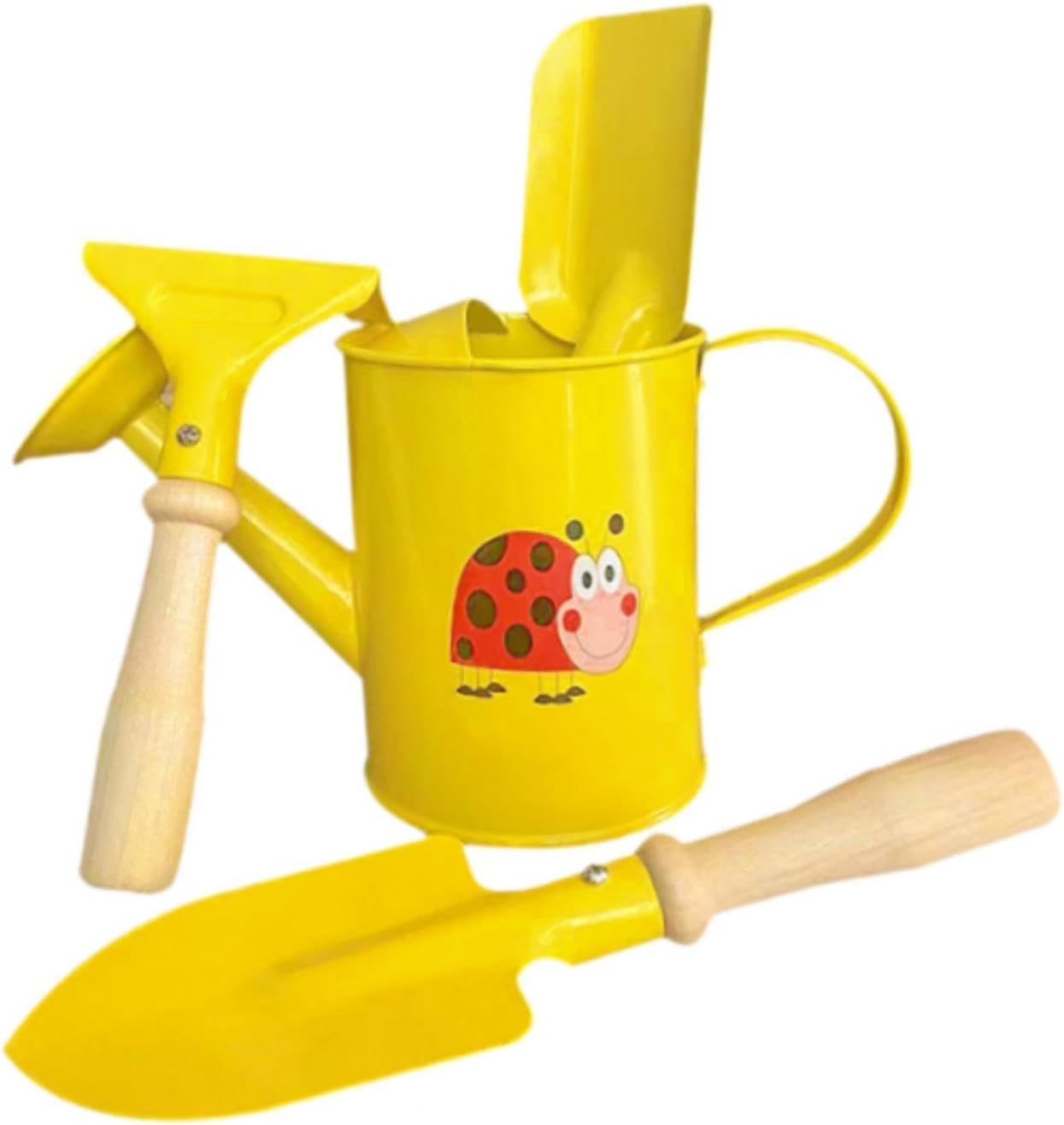 Dualoai a rega lata para a ferramenta de jardinagem para crianças, rega do jardim para crianças, com O Conjunto de Ferramentas 1 Dualoai a rega lata para a ferramenta de jardinagem para