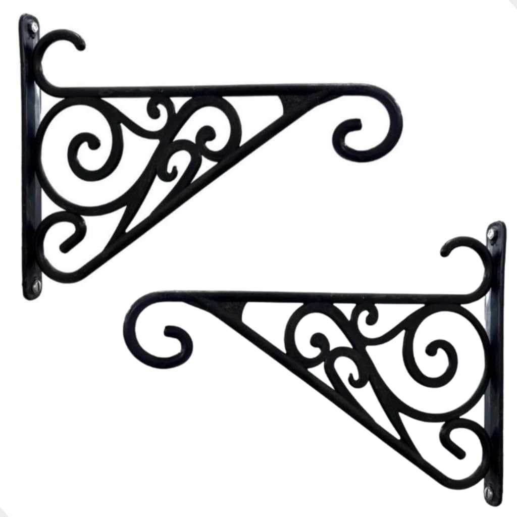 Kit 6 Suporte Para Vaso De Plantas Parede MaO Francesa