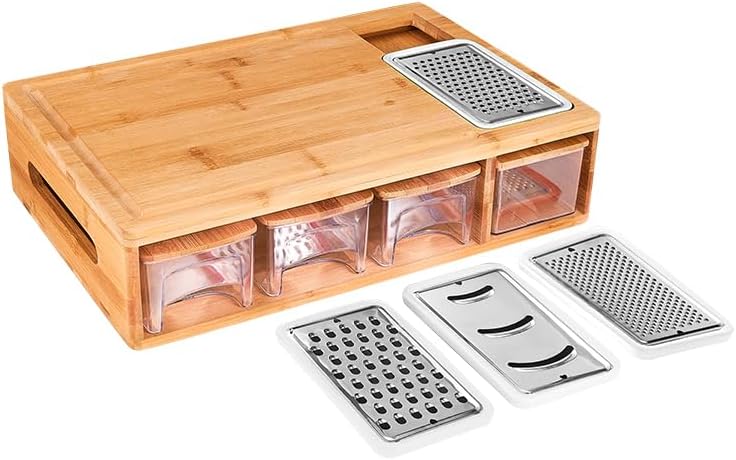 Mimo Style Tabua com Ralador e 4 recipientes ecokitchen
