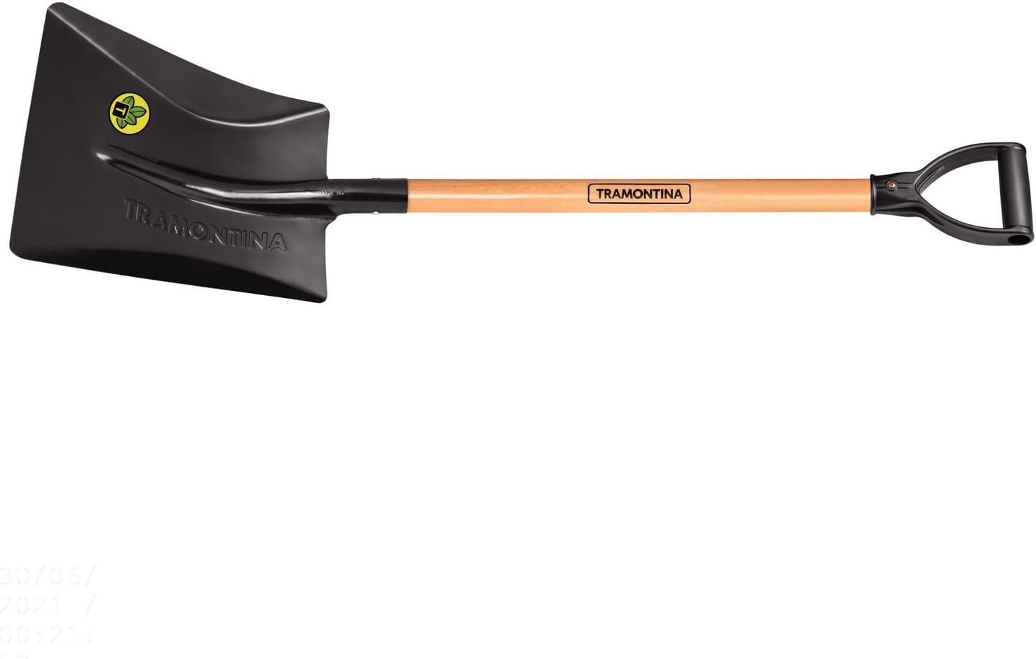 Pá Quadrada, Cabo De Madeira 71 Cm 1 Pa Quadrada Cabo De Madeira 71 Cm