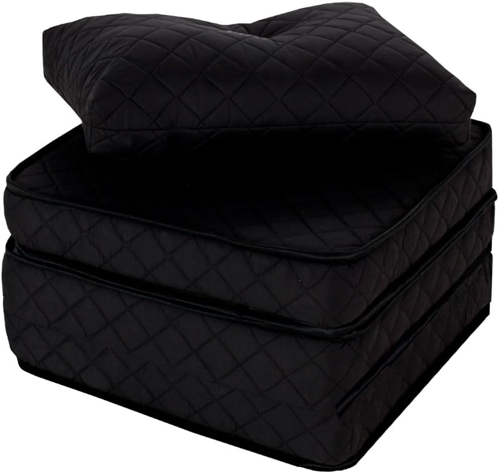 Puff Colchonete Dobrável/Sofa 3 em 1 Espuma D33 + Travesseiro Solteiro BF Colchões 1 Puff Colchonete DobravelSofa 3 em 1 Espuma D33 Travesseiro