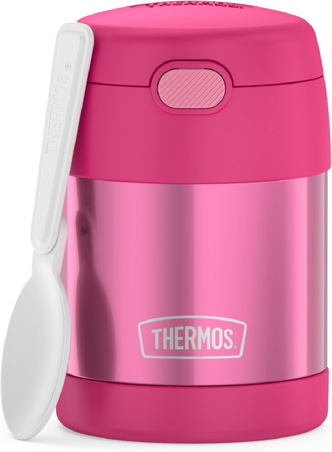 THERMOS Recipiente para comida FUNTAINER, para crianças, 295 ml, rosa 1 THERMOS Recipiente para comida FUNTAINER para criancas 295 ml rosa